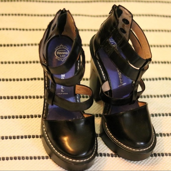 Jeffrey Campbell RARE unique platforms - Picture 3 of 11